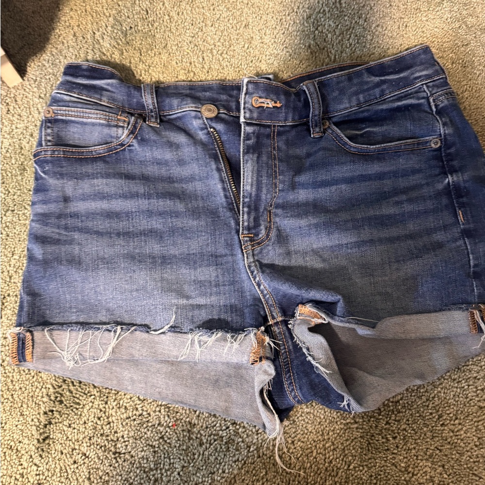 American Eagle Outfitters Dark Blue Jean Shorts